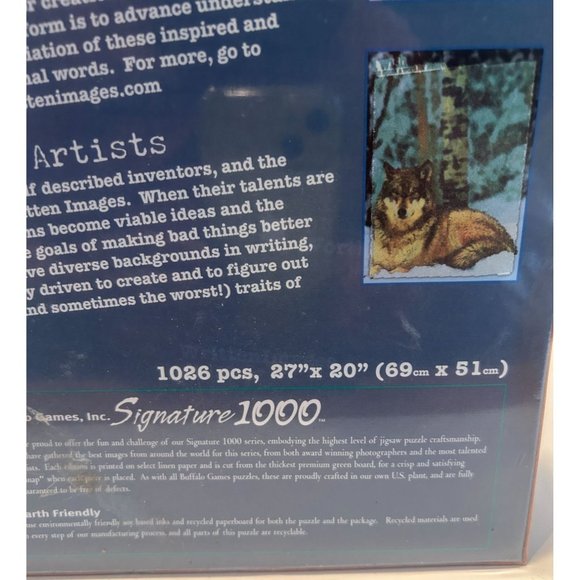 Written Images Jigsaw Puzzle, The Creation from Genesis Bible, NEW 1000 pcs - Picture 3 of 4